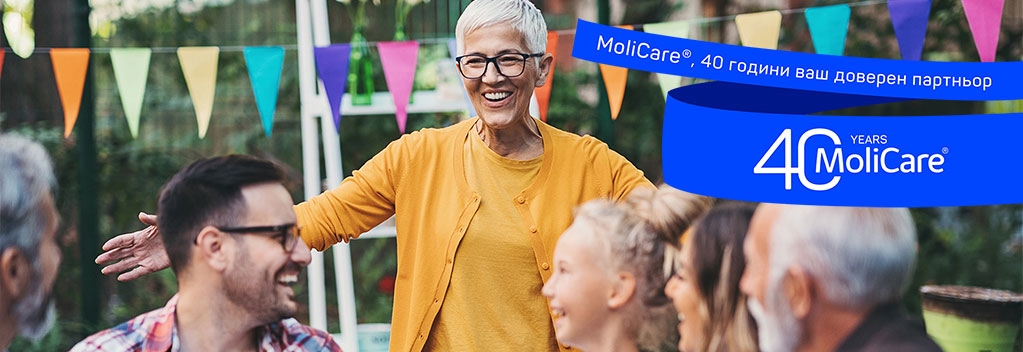 40 години MoliCare